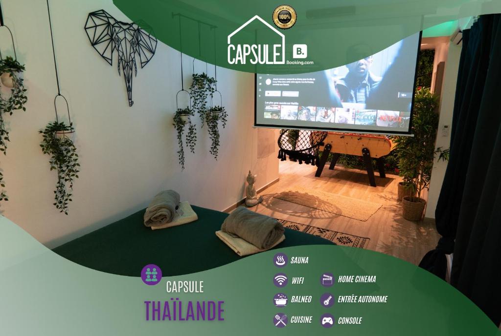 Capsule Thailande I Sauna I Balnéo