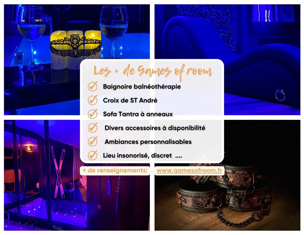 GAMES OF ROOM 'L'aire de jeux pour adultes'