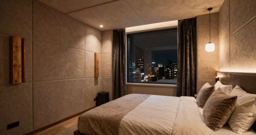 acoustique love room: isolation et ambiance feutrée assurées