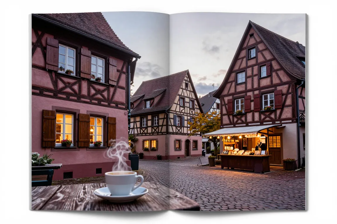 Maisons à colombages d’Alsace pour un séjour romantique en novembre